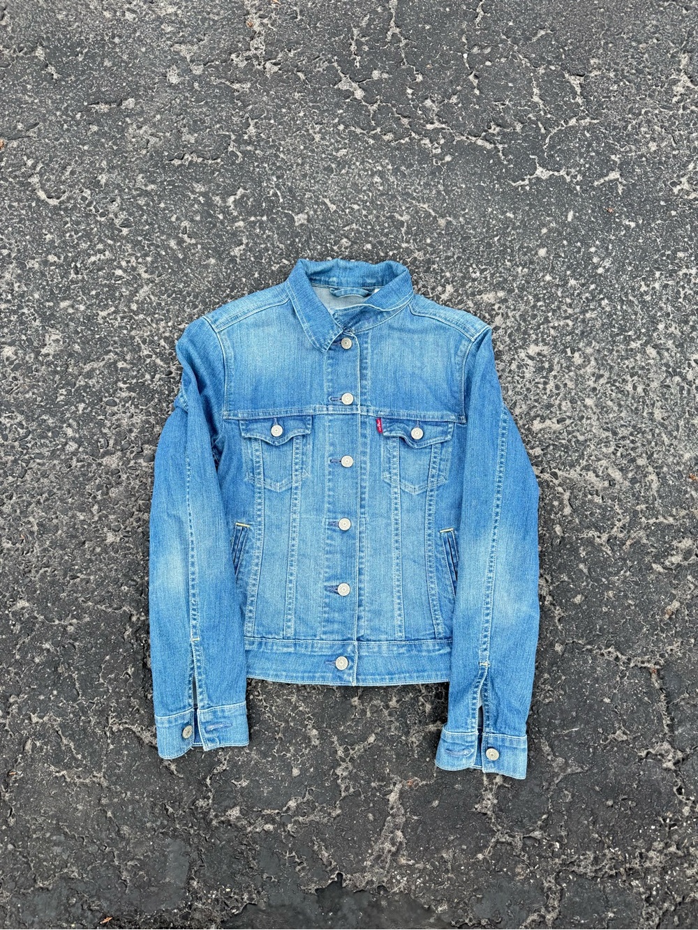 Levi's Blue Denim Shirt Jacket